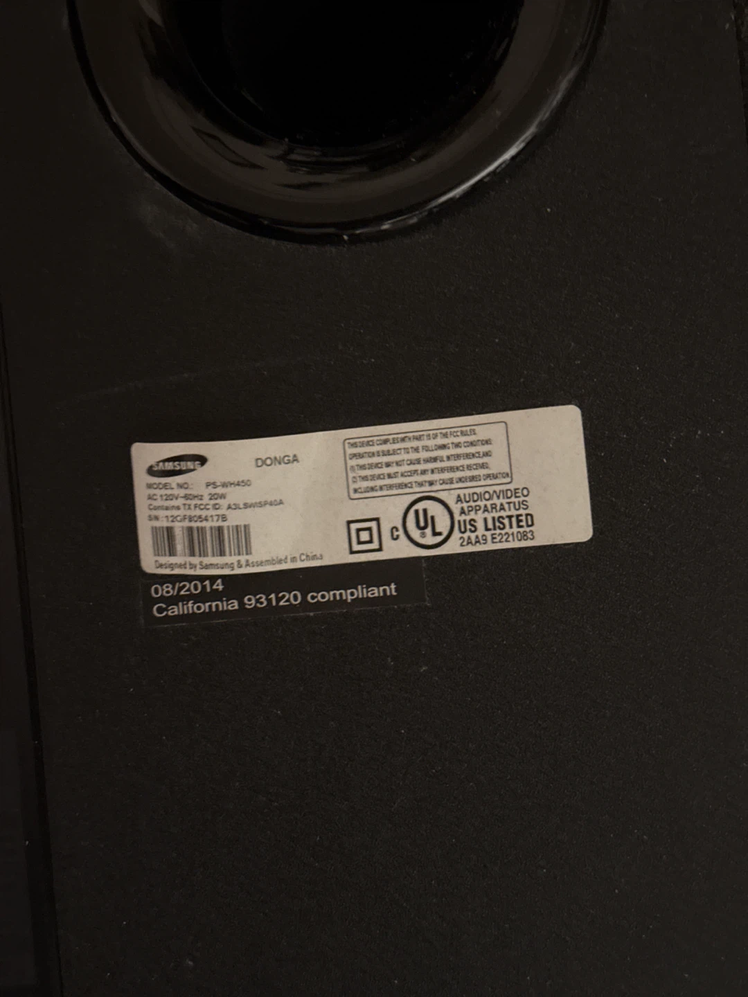 Samsung speaker