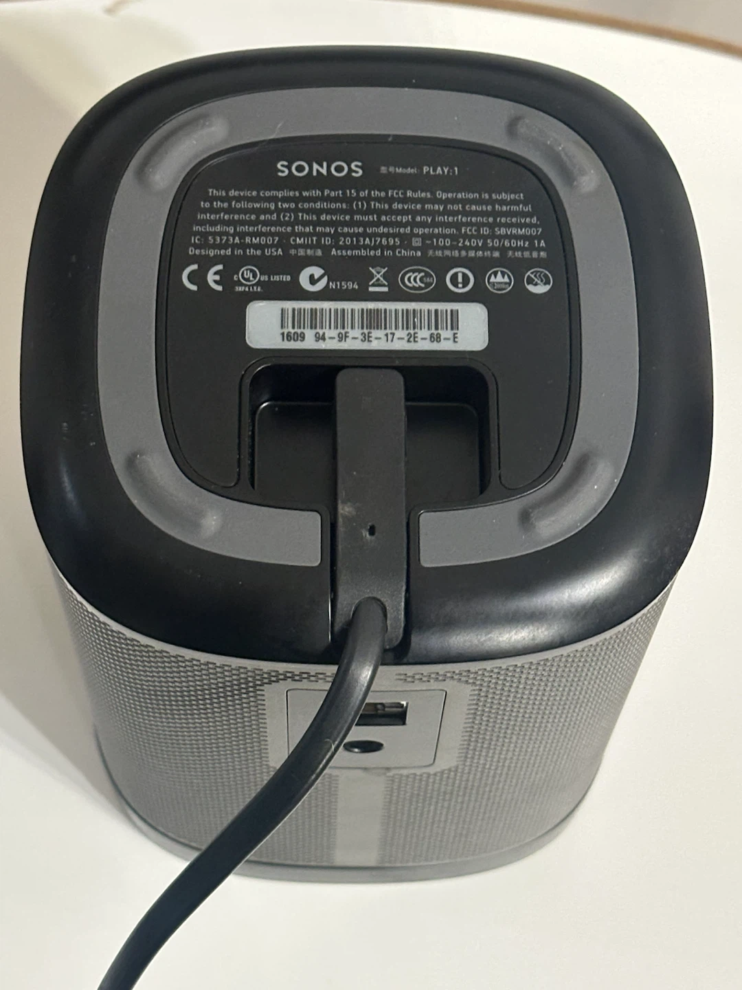 Sonos PLAY:1 Smart Speaker - photo 5
