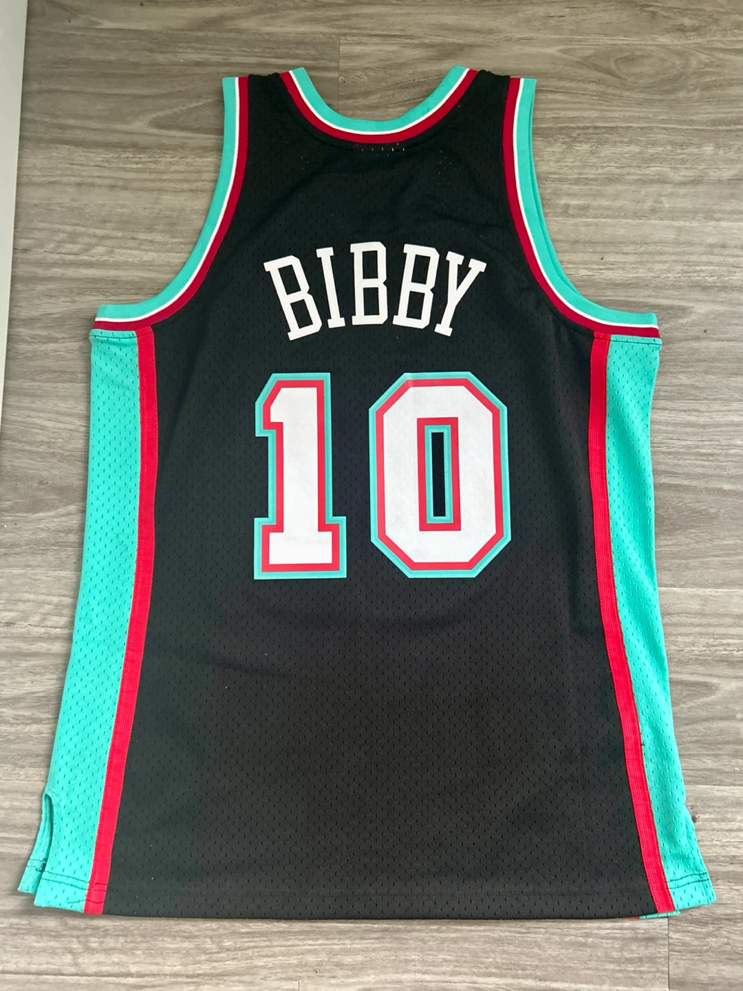 Vancouver Grizzlies Mike Bibby #10 Mitchell & Ness Jersey