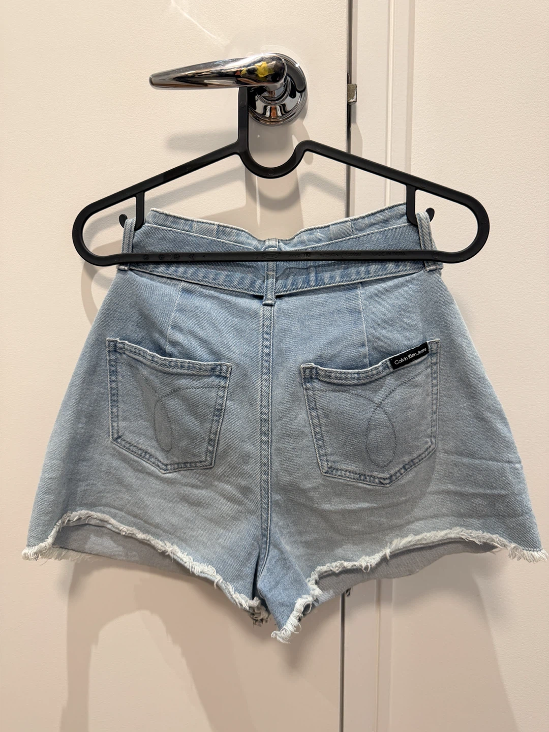 Calvin Klein Jeans Light Wash Denim Shorts - photo 2