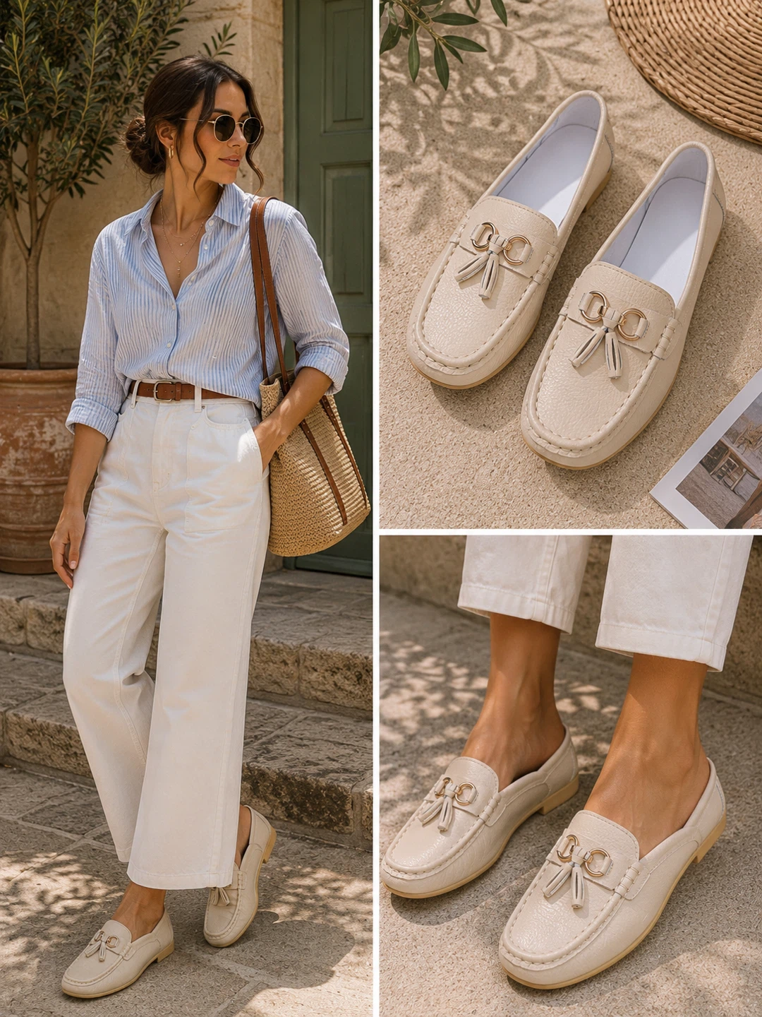 Women’s Tassel Loafers – Lightweight Comfort