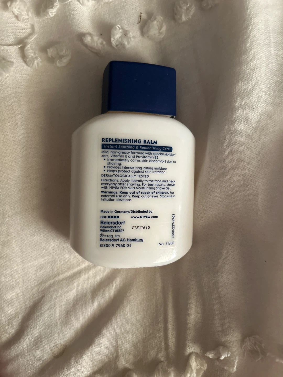 Nivea Men After Shave Replenishing Balm 3.3 oz - photo 2