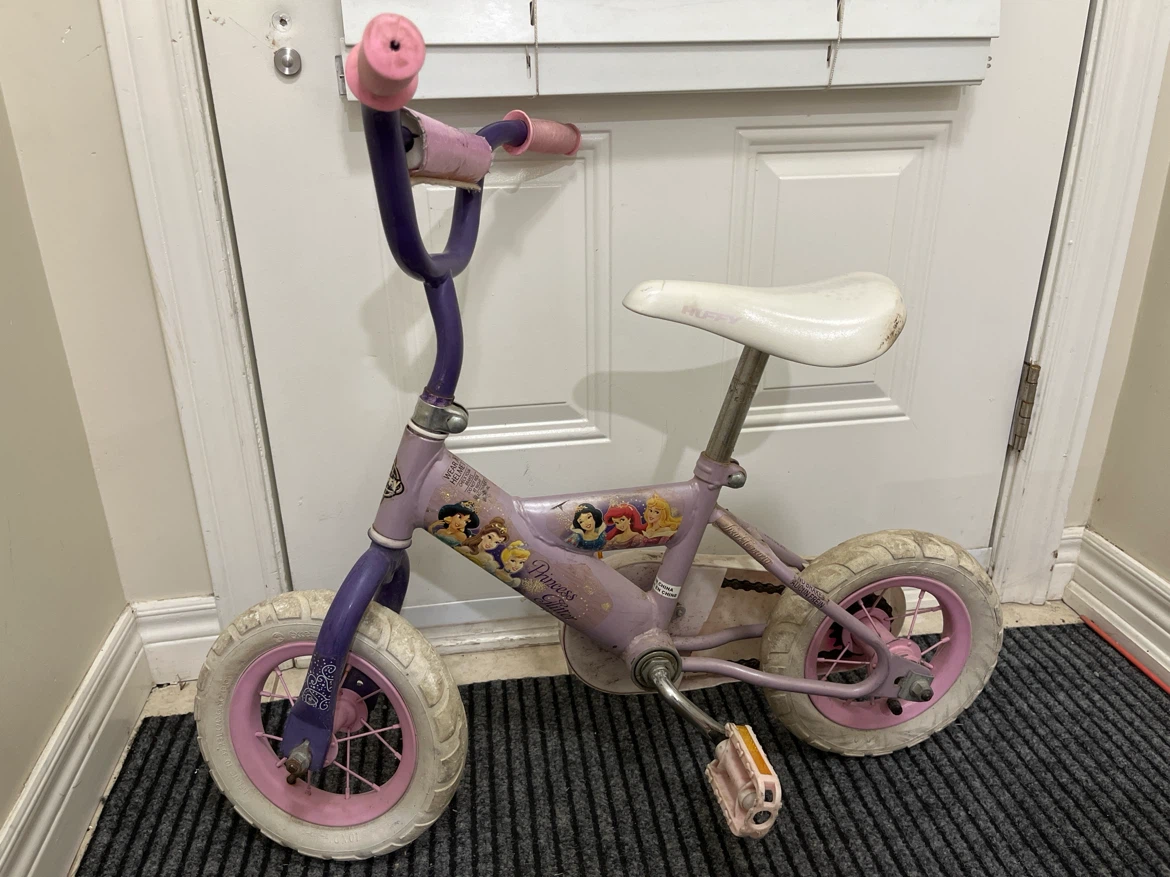 Princess Glitter Balance Bike