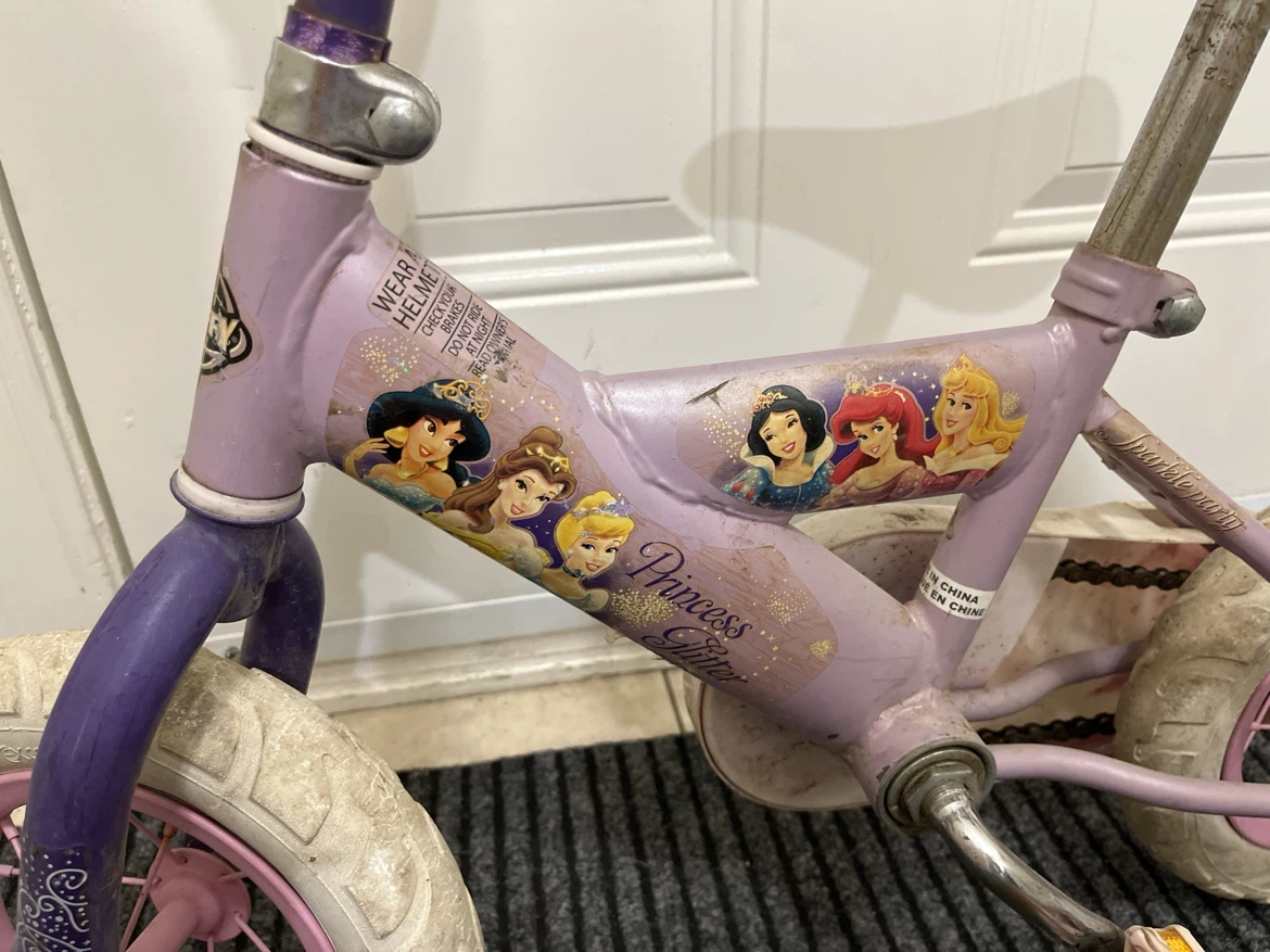 Princess Glitter Balance Bike - photo 2