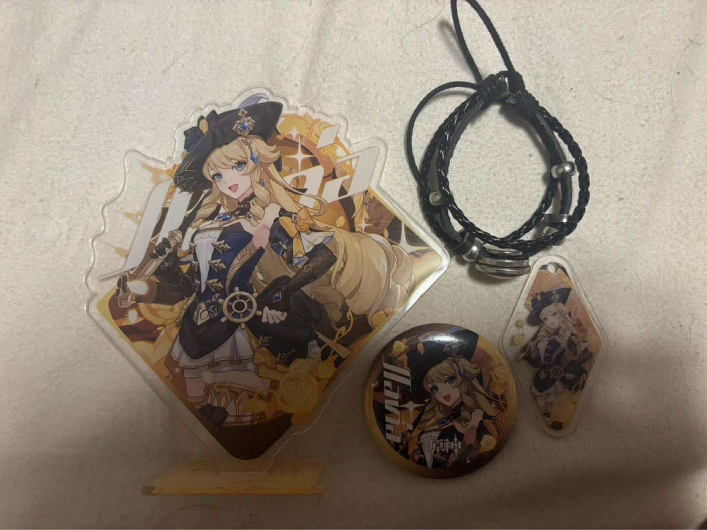 genshin impact - navia merch set