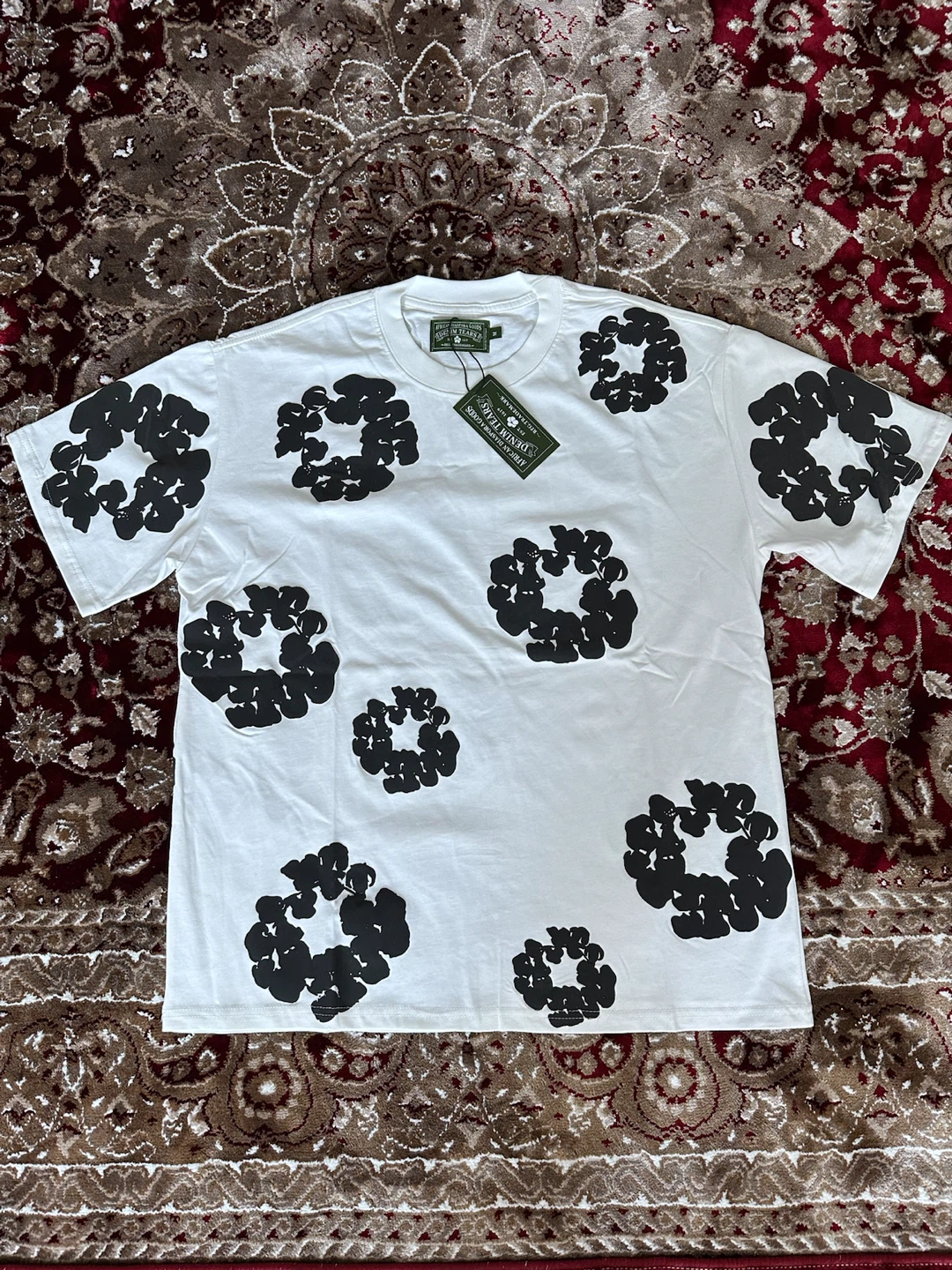 Denim Tears T-Shirt White Size Medium