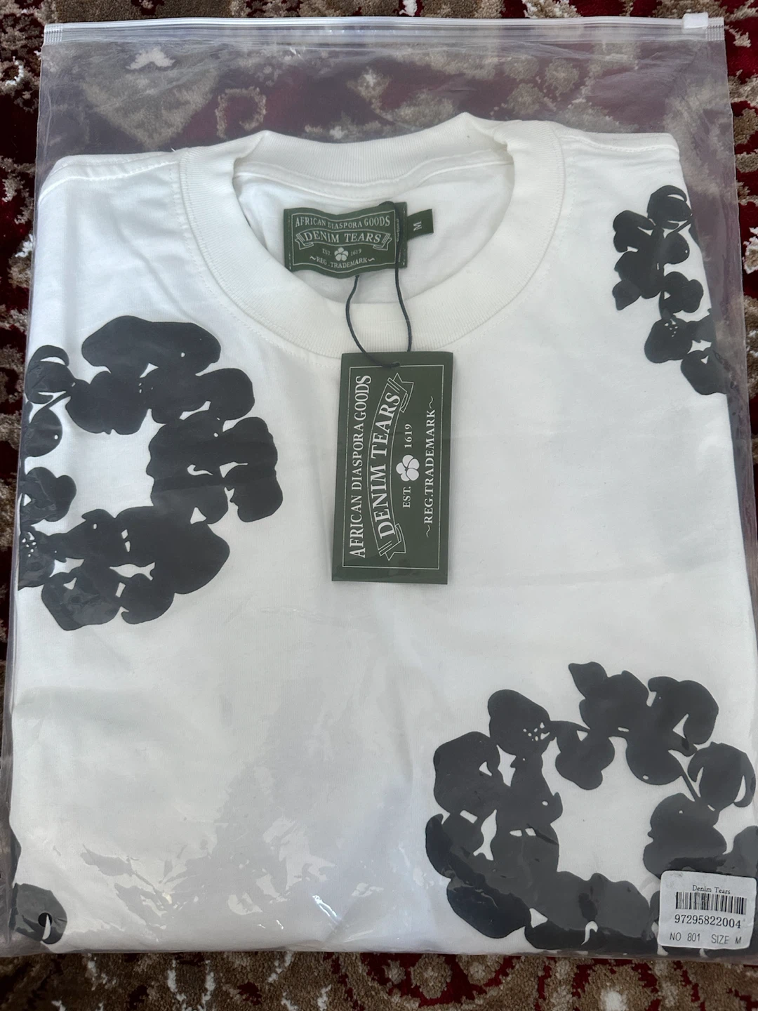Denim Tears T-Shirt White Size Medium - photo 5
