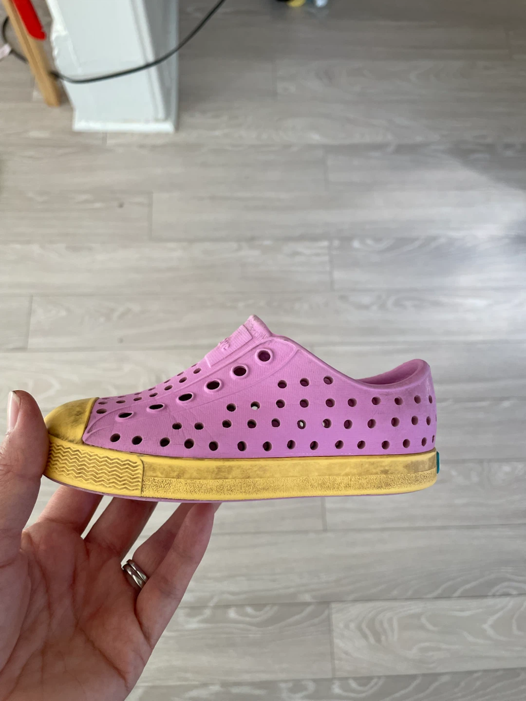 Native Shoes Jefferson Kids C7 Pink/Yellow - photo 3