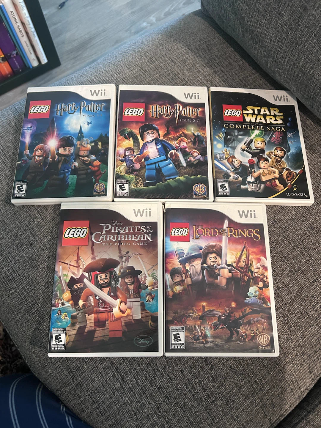 LEGO Video Game Bundle for Nintendo Wii (5 Games)