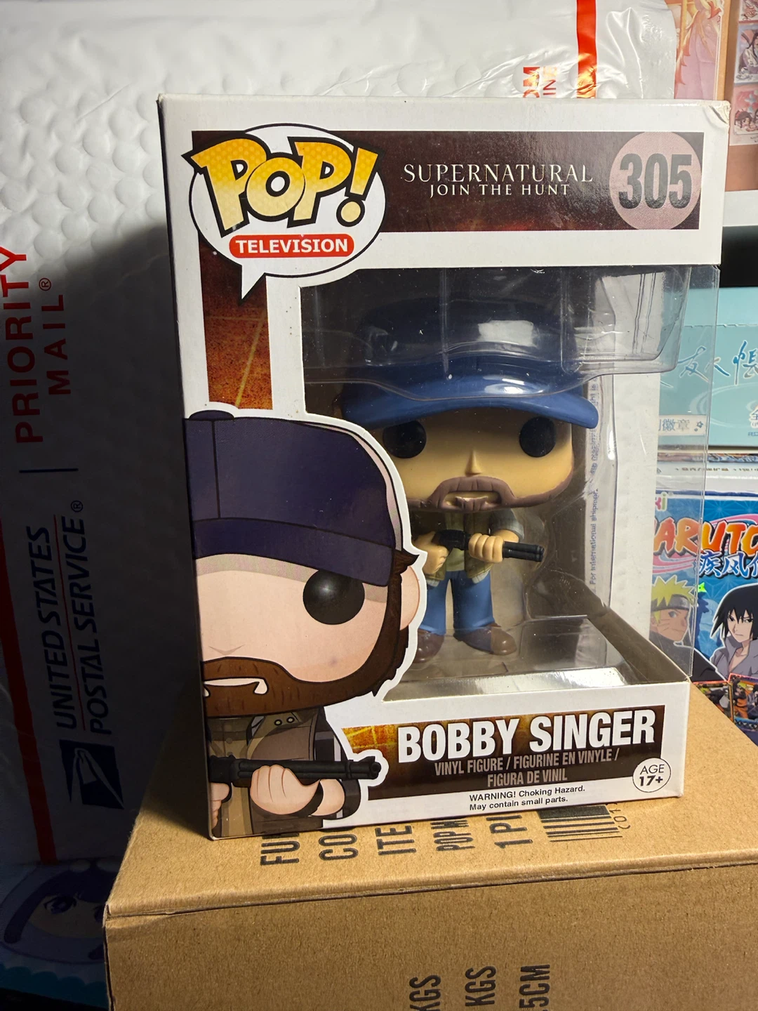 Funko Pop! Supernatural Bobby Singer #305 Vinyl Figure