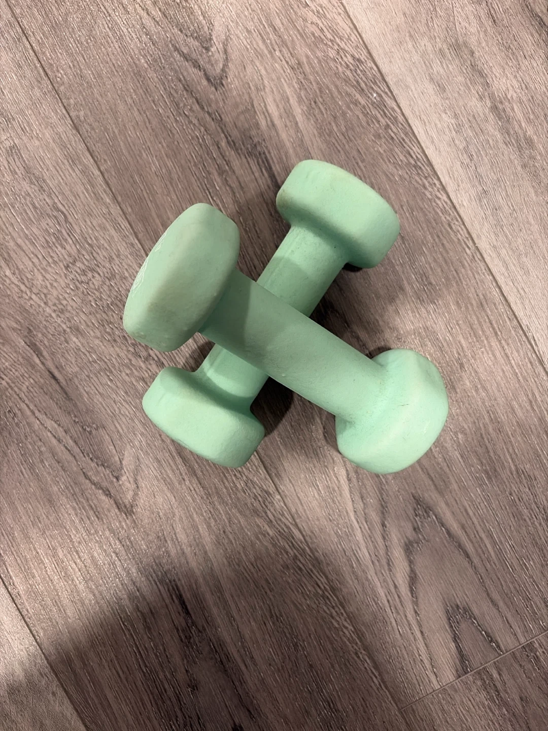 Mint green 4LB weights - photo 3