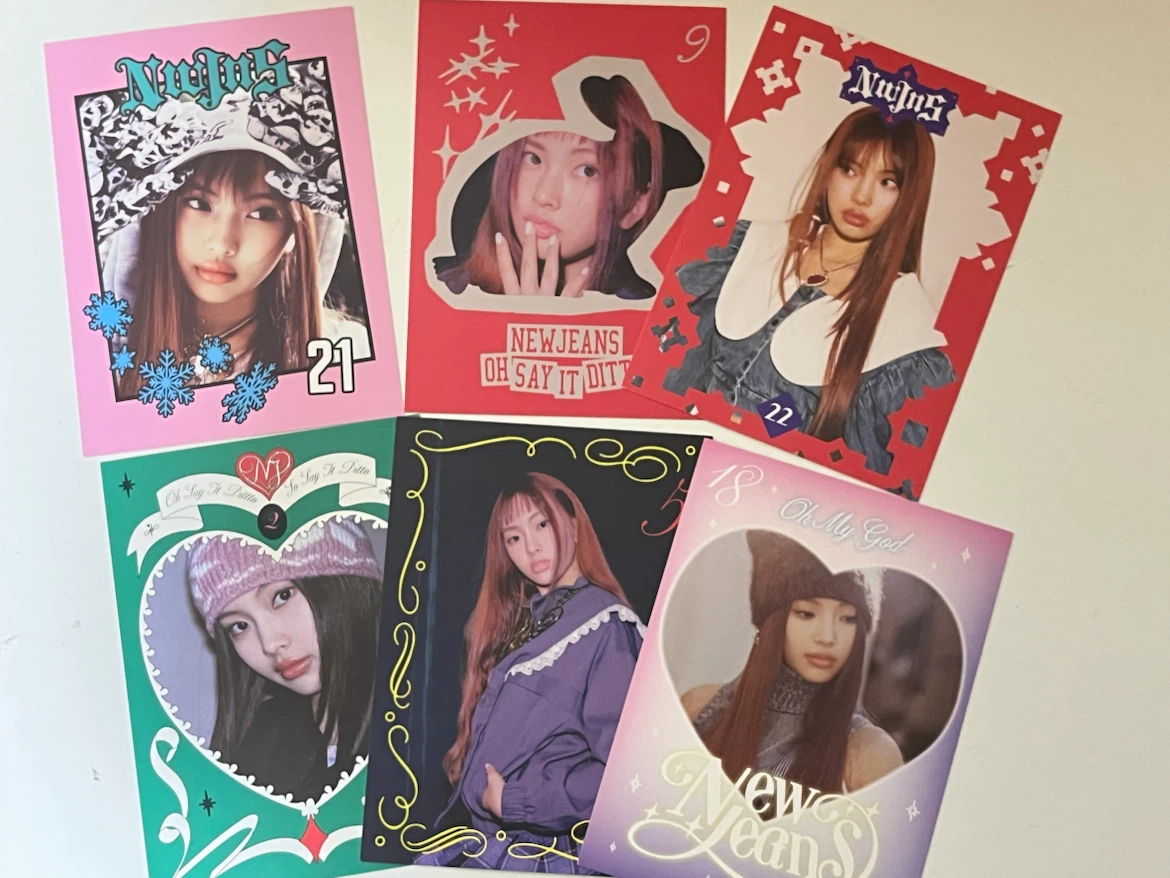 NewJeans Hyein Postcards and Sticker-sheets