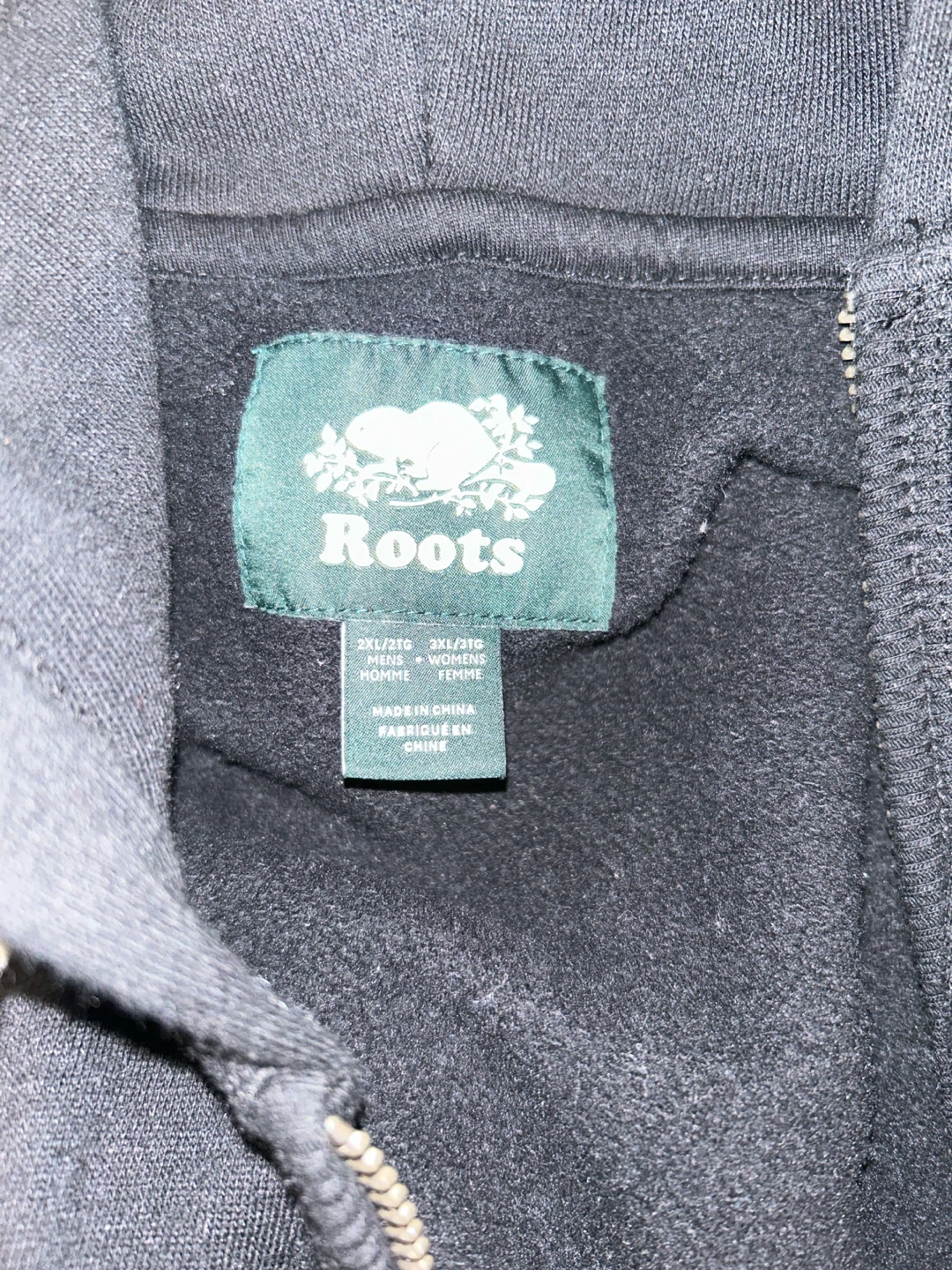 Roots Black Full Zip Hoodie - photo 2