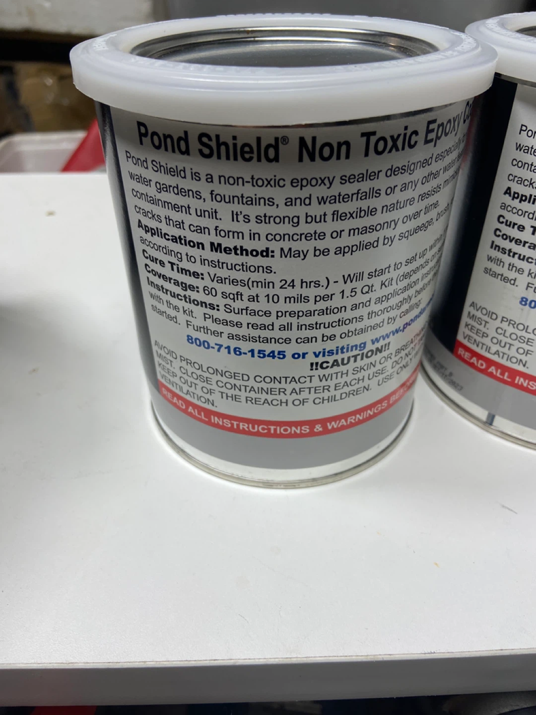 Pond Shield Non-Toxic Epoxy Liner - photo 5