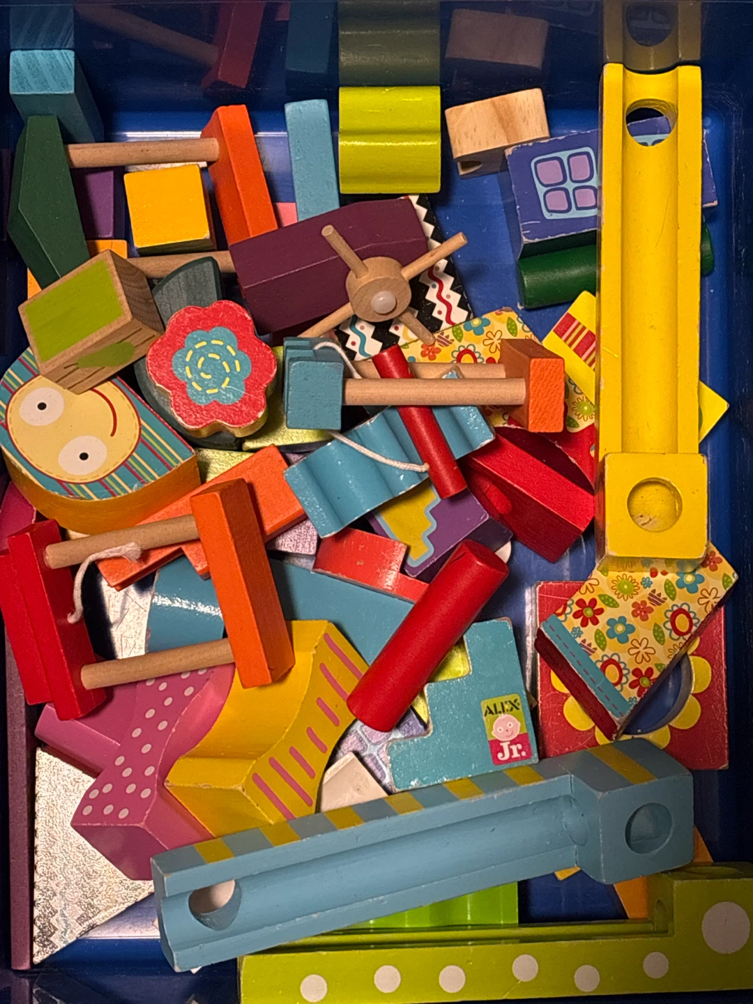 ALEX Jr. Wooden Building Blocks Set