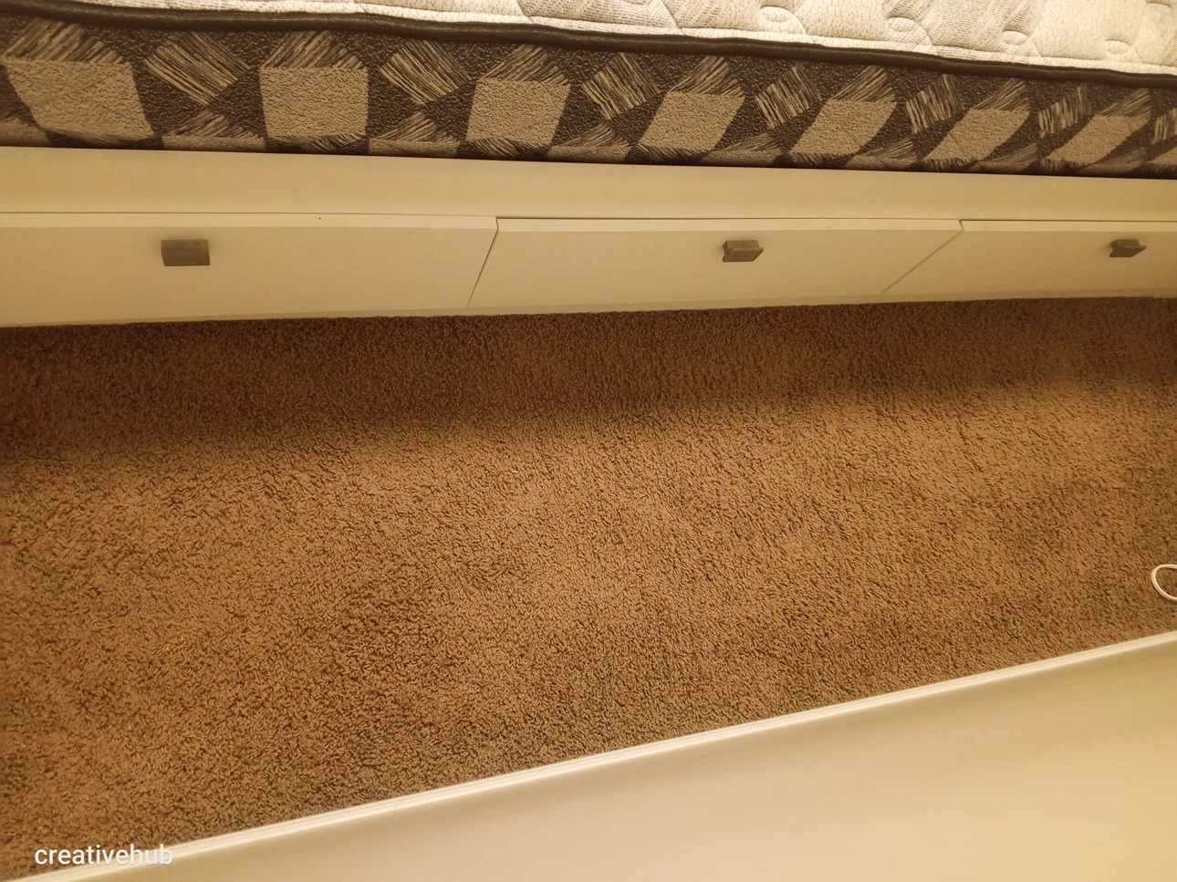 White Twin Bed Frame with Headboard and Mattress - photo 5