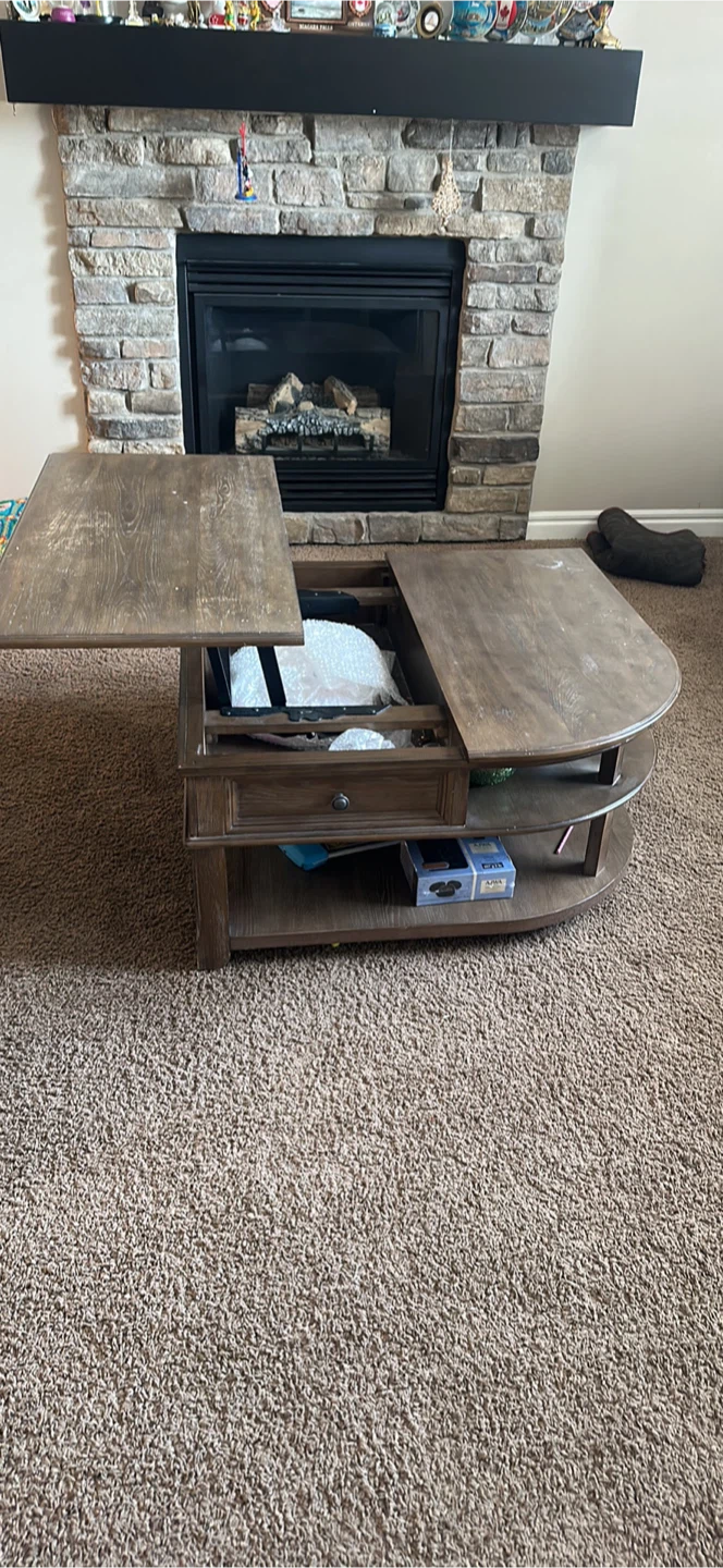 Lift-Top Coffee Table