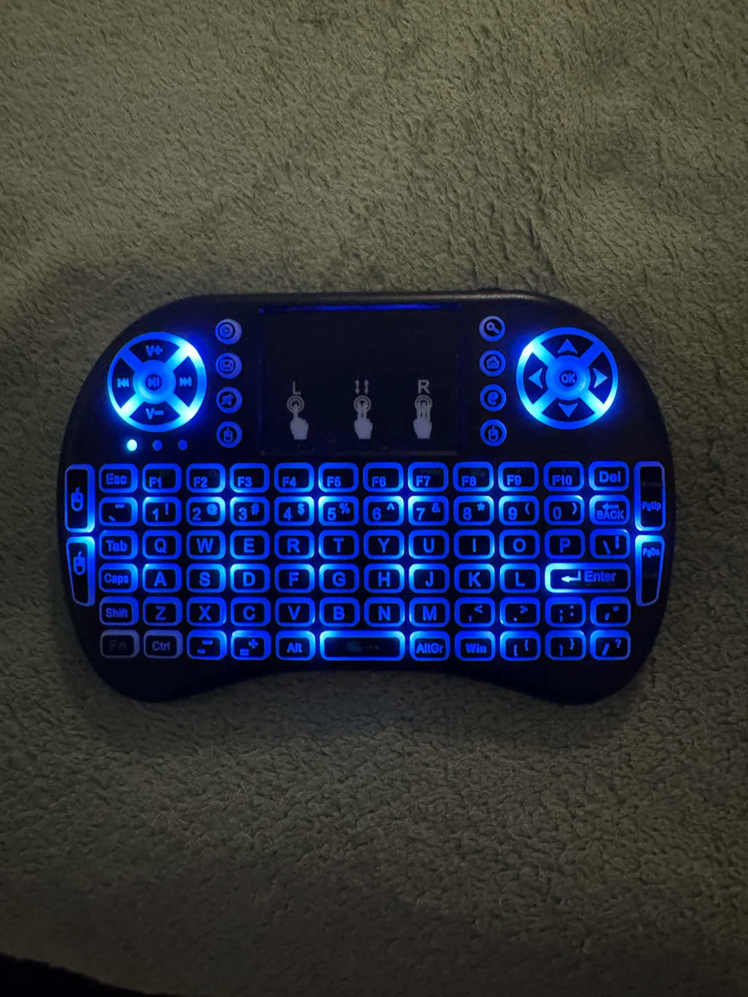 Mini Wireless Keyboard with Backlight 2.4g