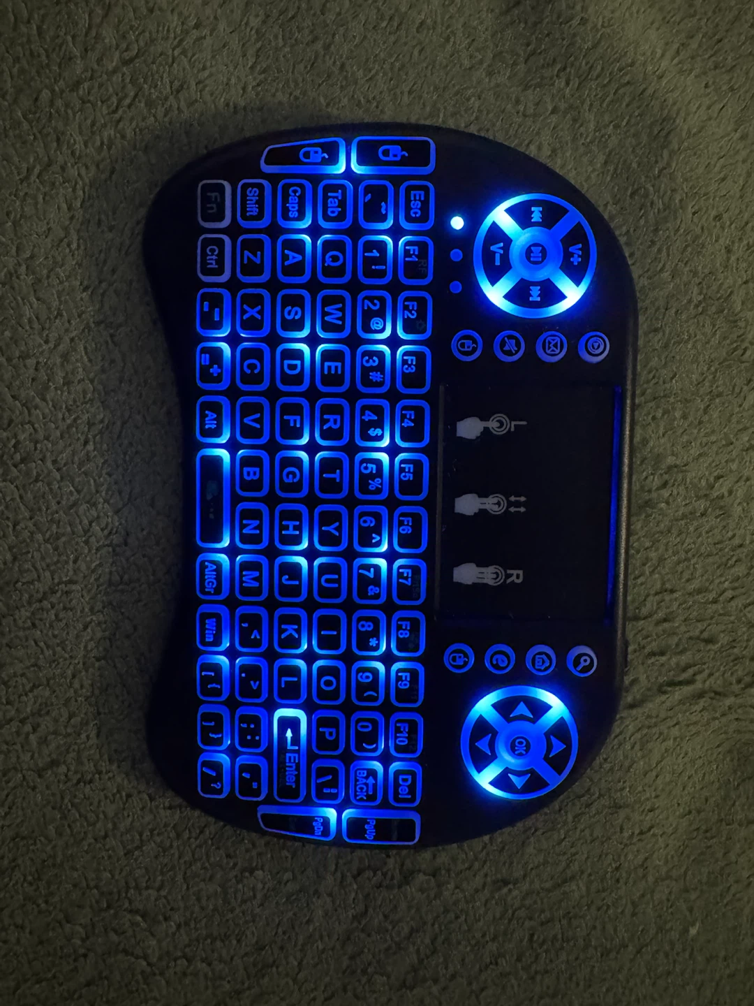 Mini Wireless Keyboard with Backlight 2.4g - photo 2