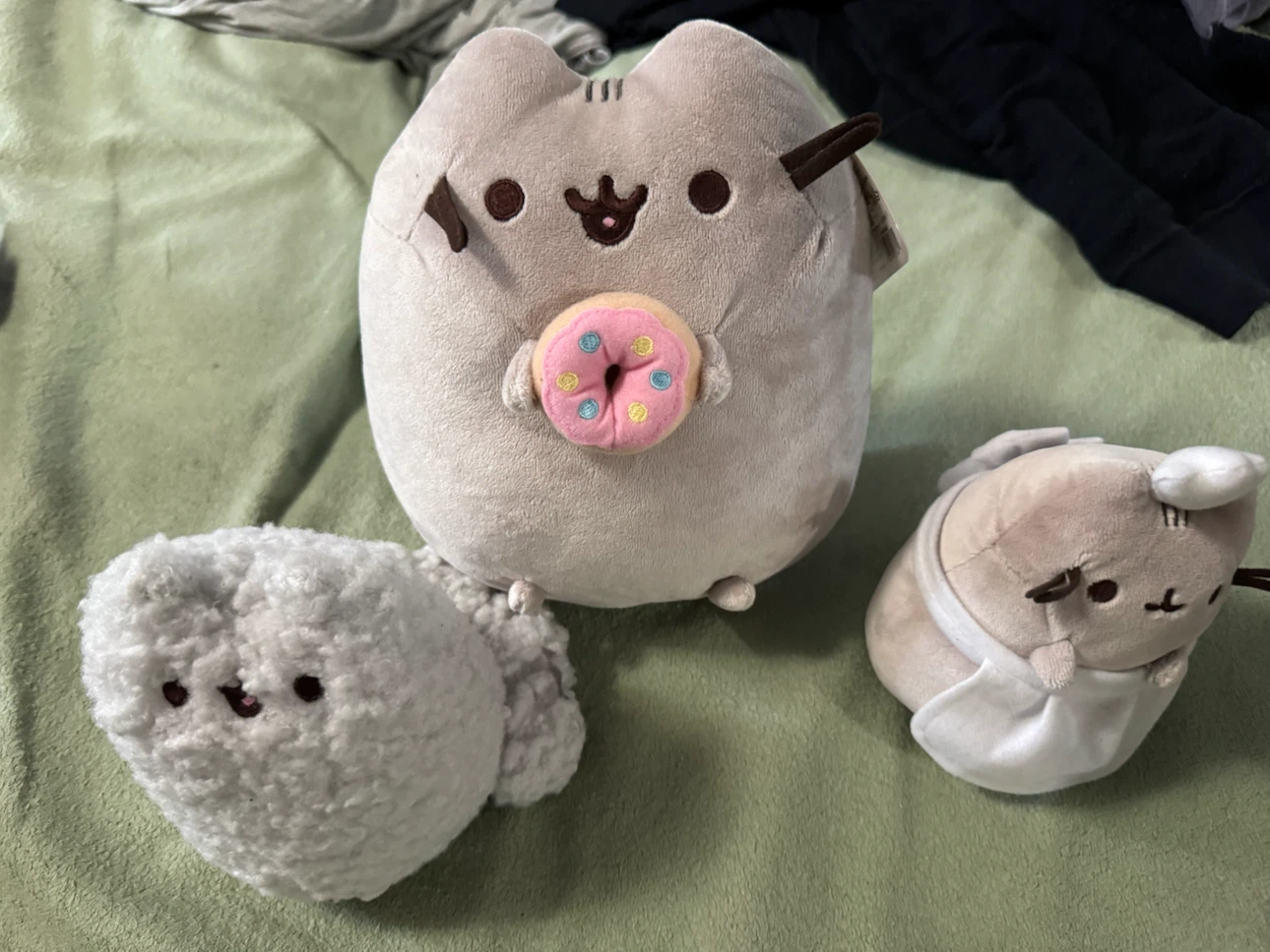 Pusheen Plush Toy with Donut