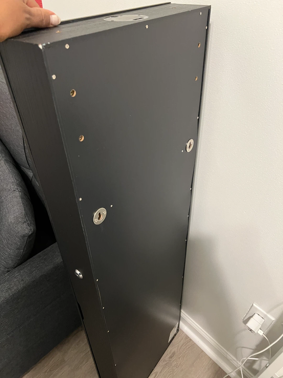 SONGMICS Black Full-Length Mirror Jewelry Cabinet - photo 4