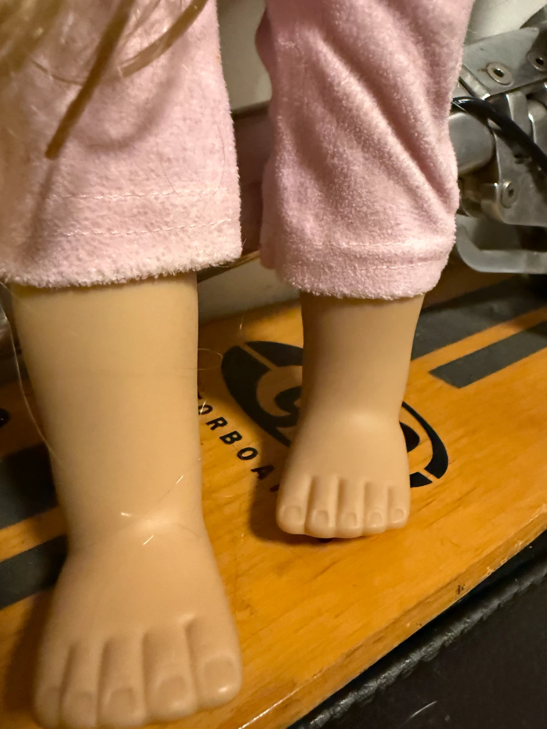 American Girl Doll with Pink Unicorn Pajamas - photo 2