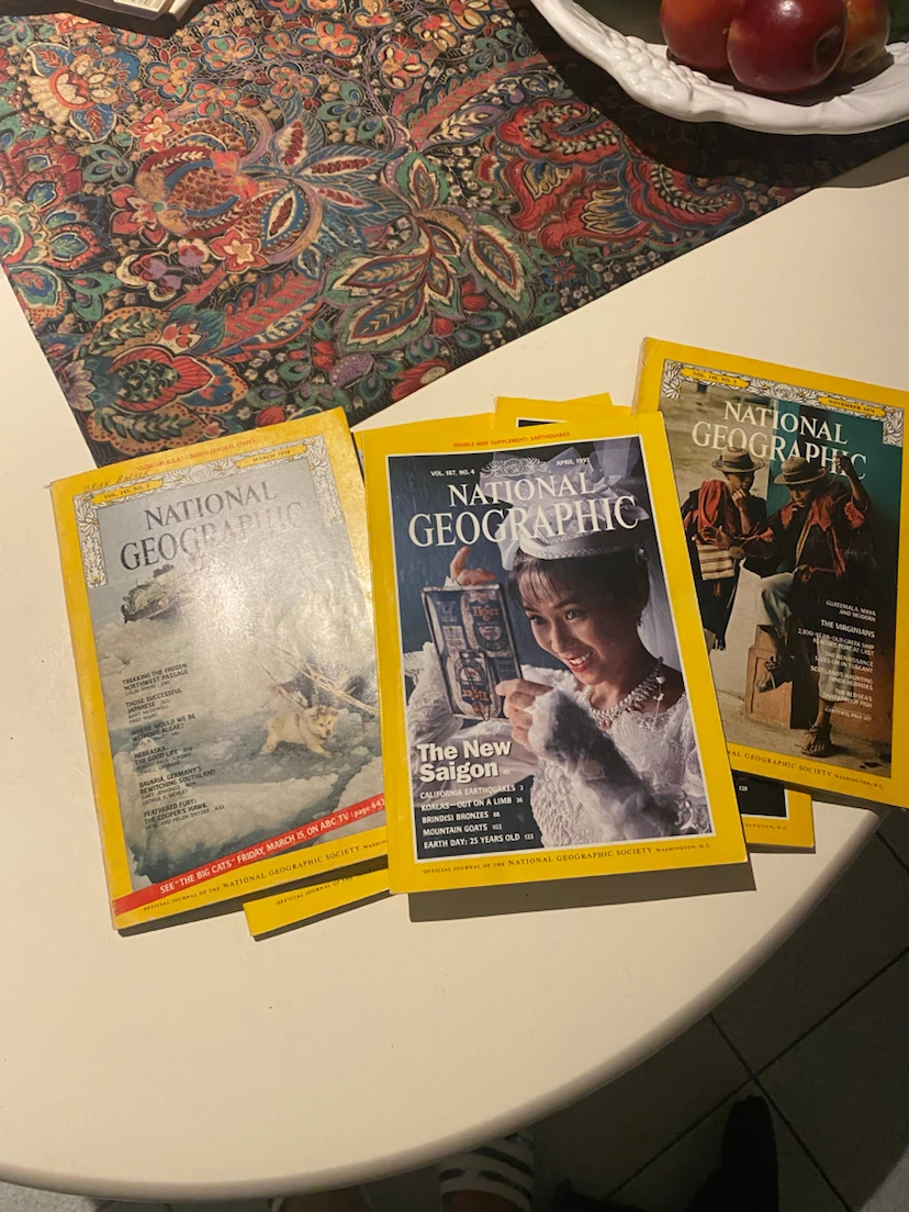 National Geographic Magazines - March & April 1995