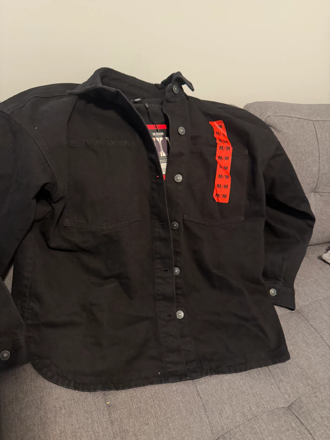 Hudson Overdyed Denim Jacket