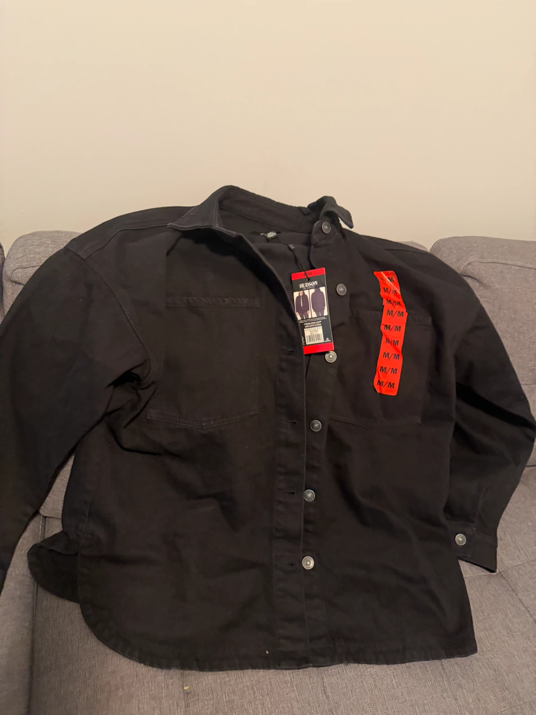 Hudson Overdyed Denim Jacket - photo 2