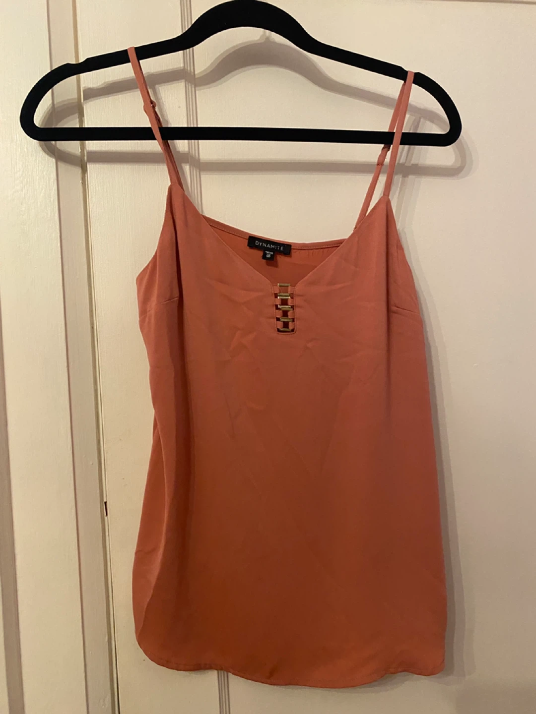 Dynamite Kate Orange Cami & Light Wash Jeans - photo 2