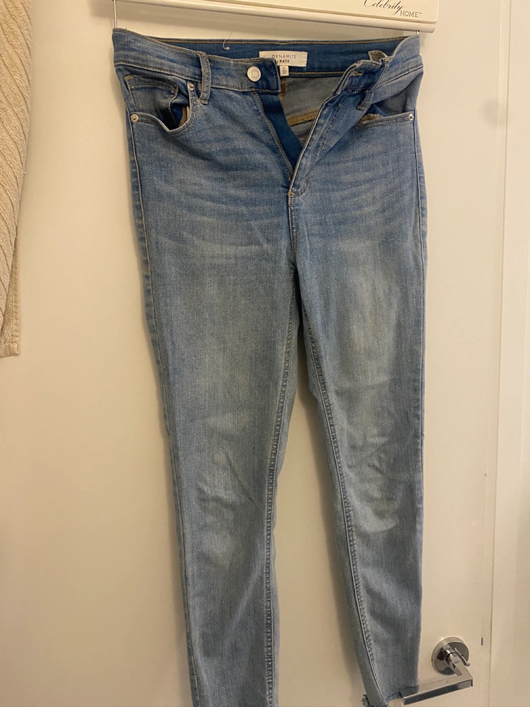 Dynamite Kate Orange Cami & Light Wash Jeans - photo 4