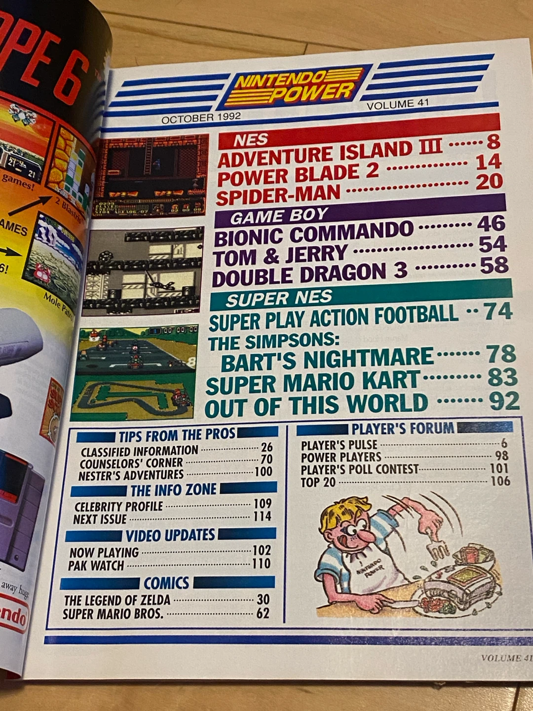 Nintendo Power Magazine Volume 41 - October 1992 - photo 2