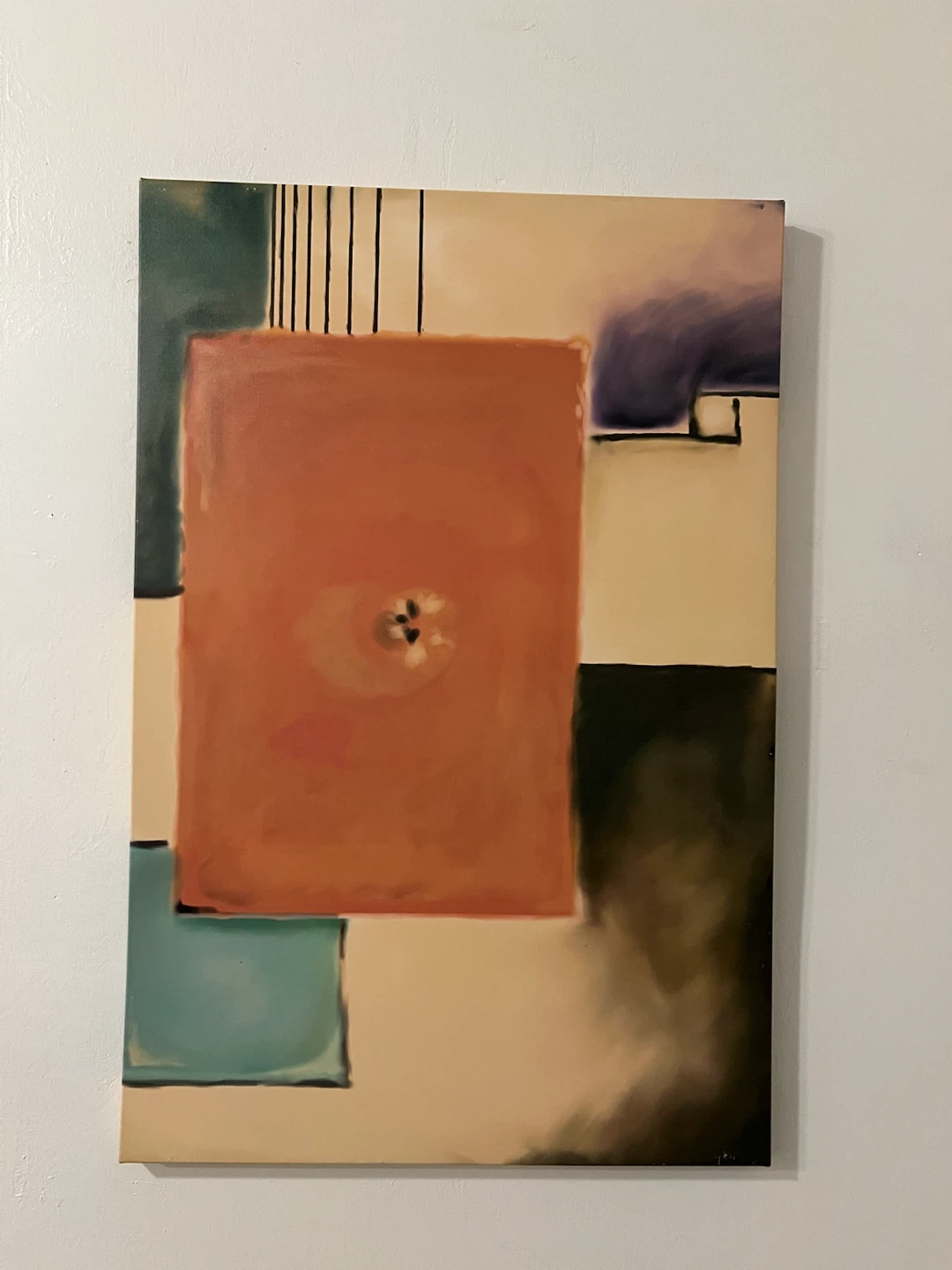 Abstract Geometric Painting