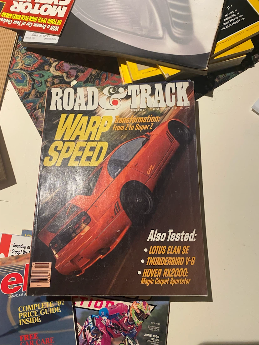 Road & Track Magazine - Warp Speed Issue - photo 2