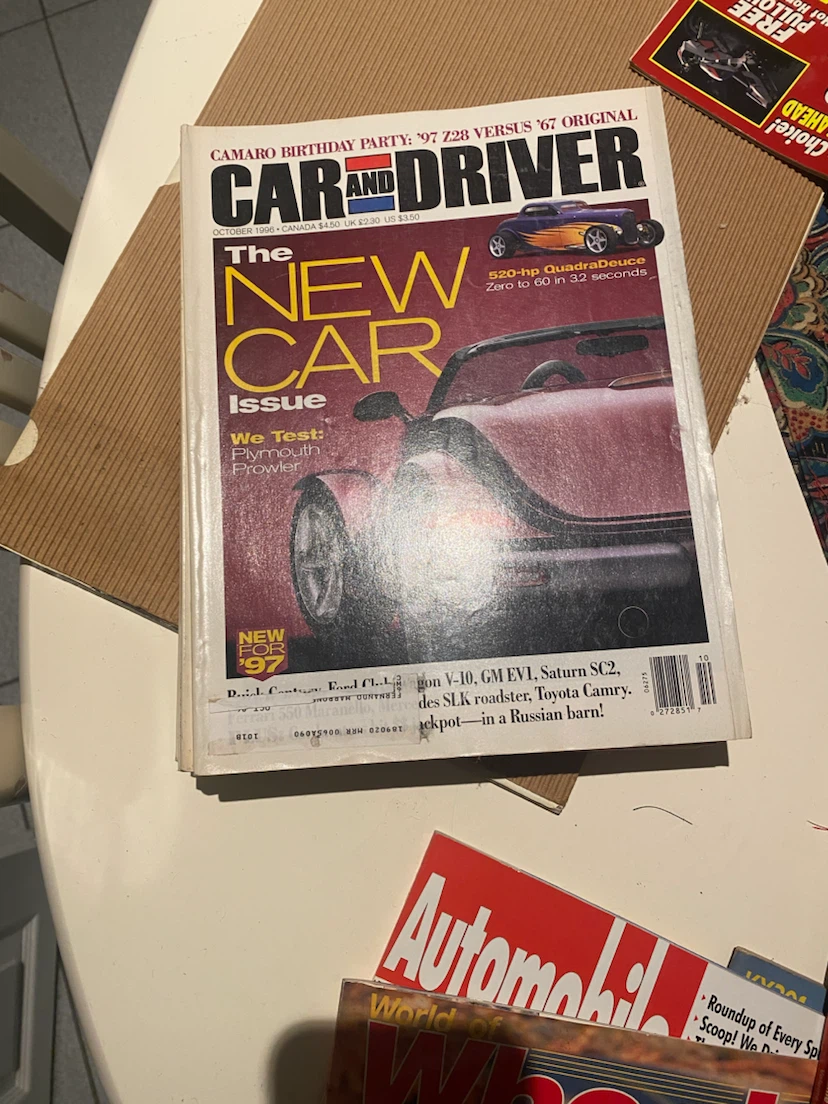 Road & Track Magazine - Warp Speed Issue - photo 3