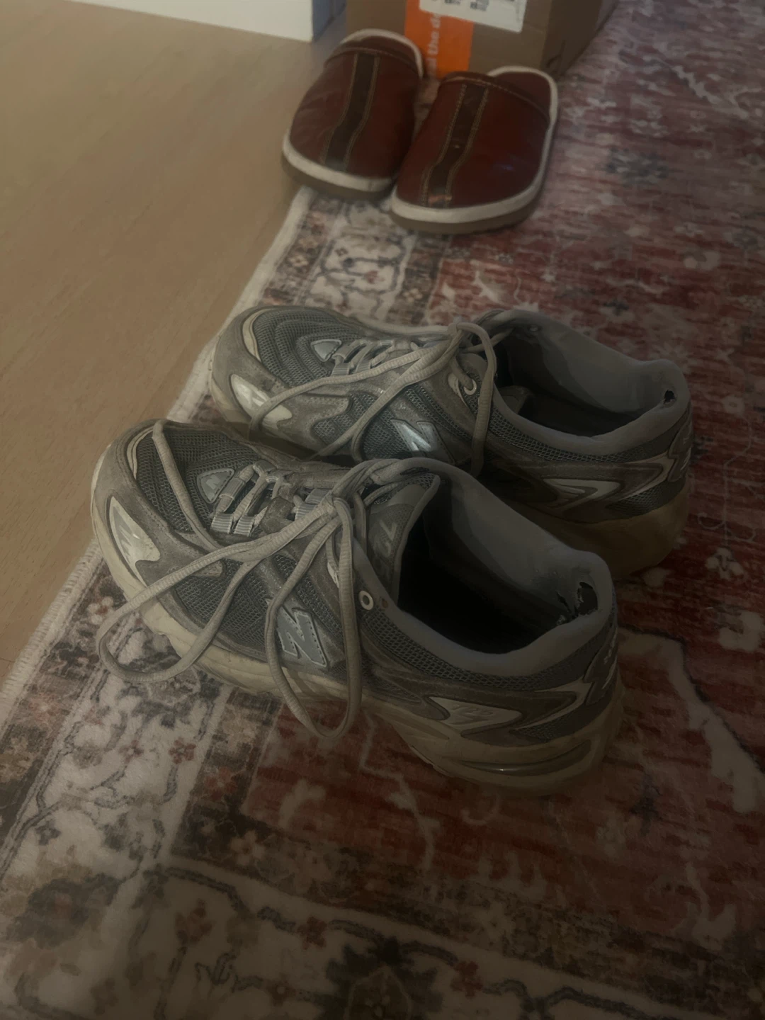 New Balance Grey Running Shoes UK6.5