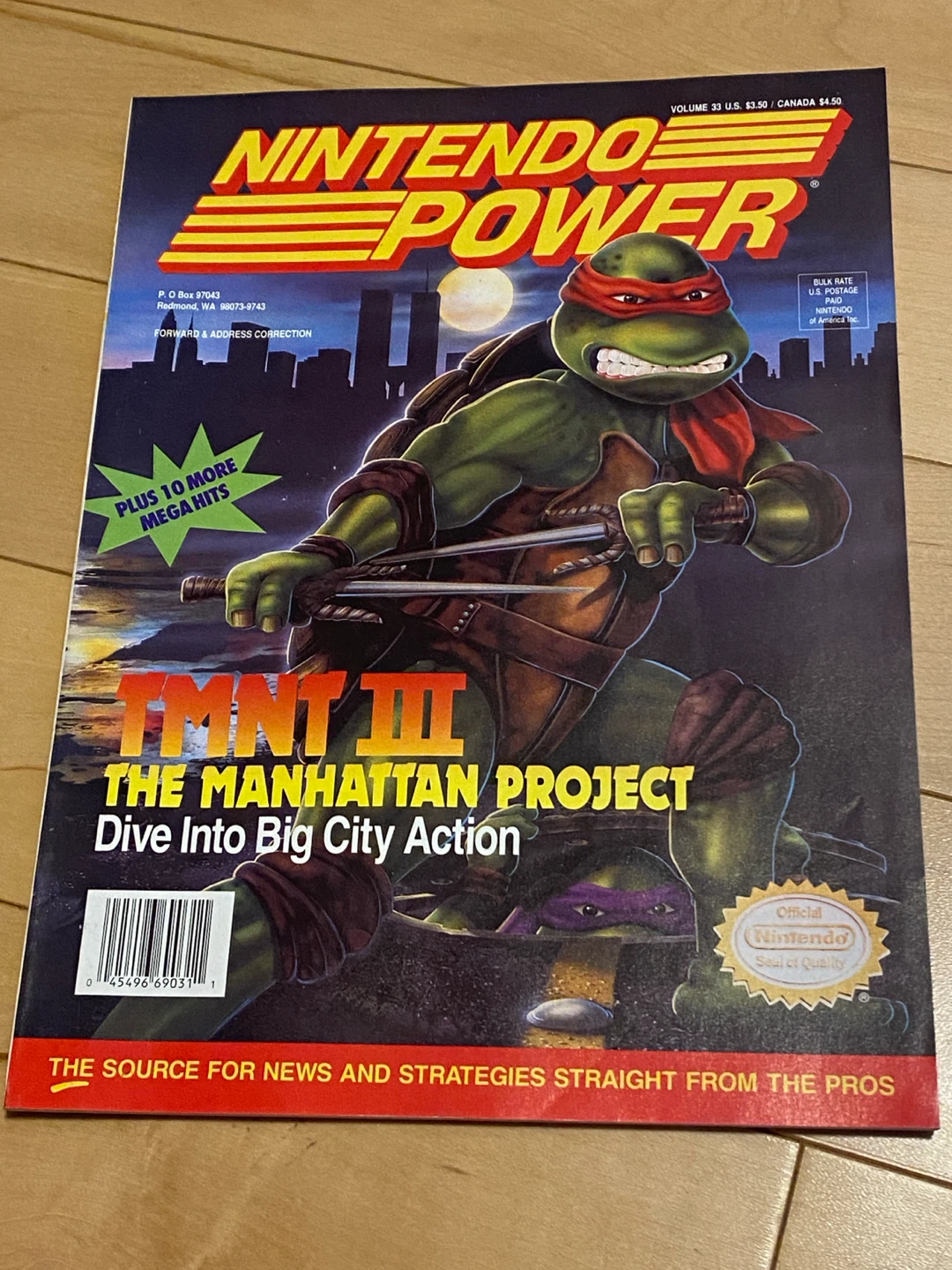 Nintendo Power Volume 33 Magazine