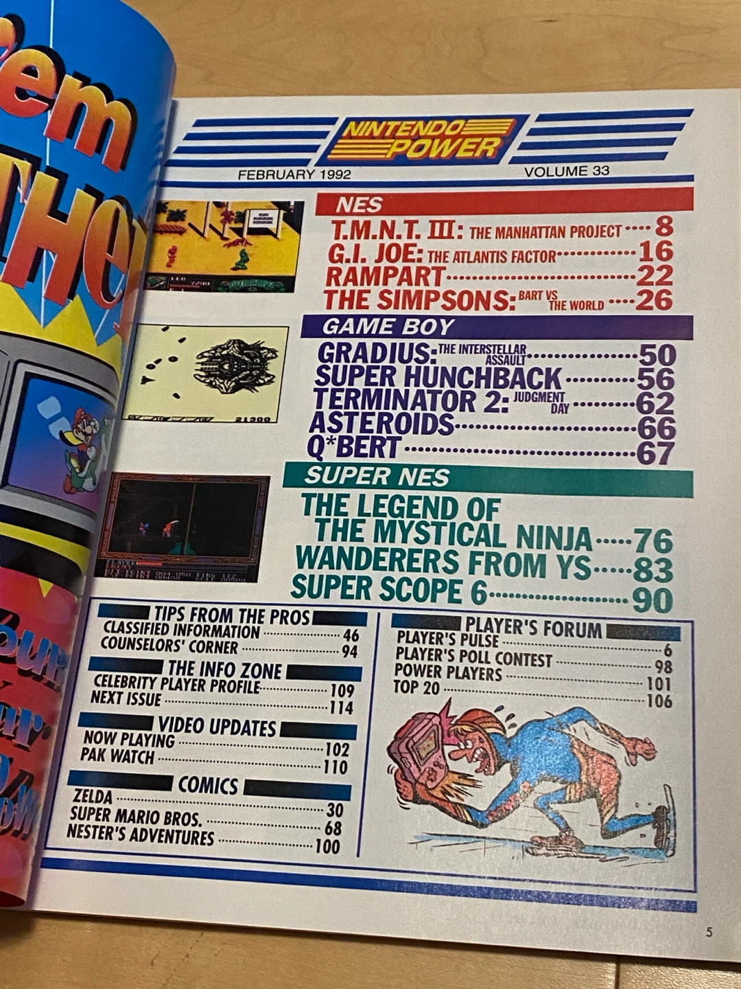 Nintendo Power Volume 33 Magazine - photo 2
