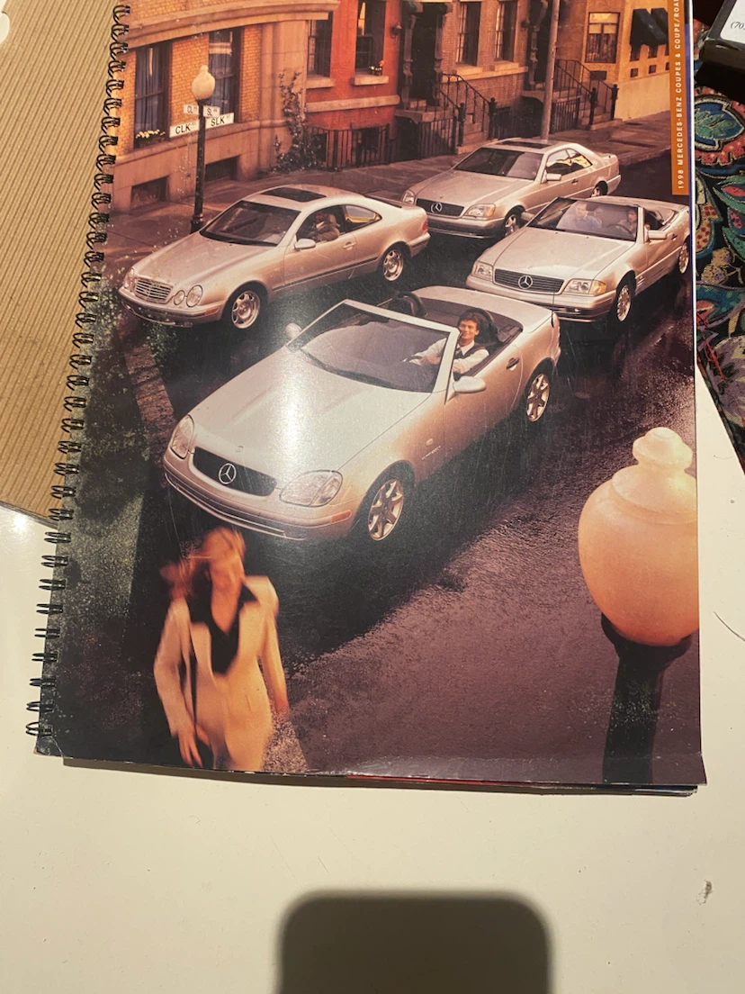 1998 Mercedes-Benz Coupe/Roadster Brochure