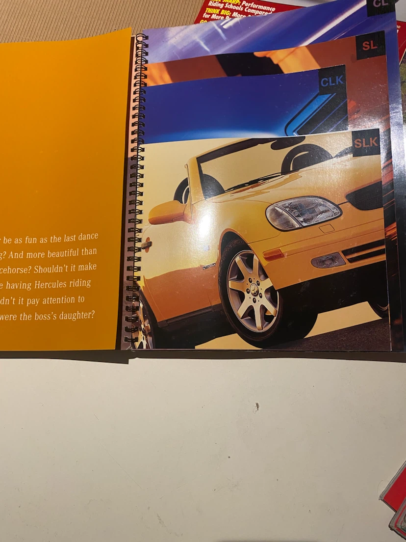 Mercedes-Benz SL / CLK Brochure