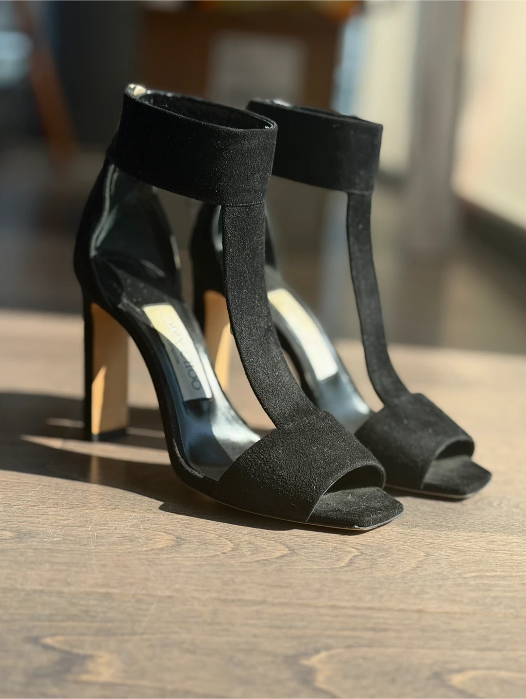 JIMMY CHOO Suede Heels (size 6)