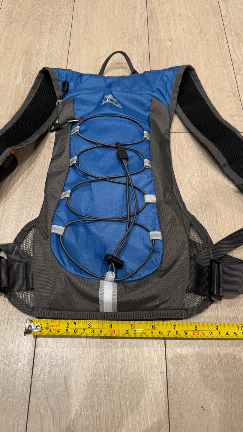 Blue & Grey Hydration Backpack with 2L Bladder - photo 2