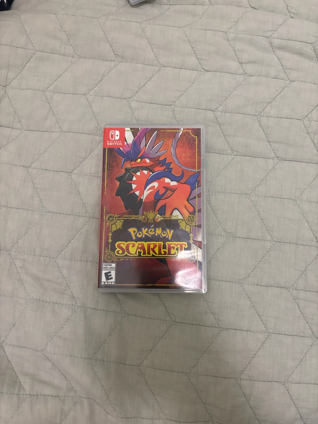 Pokemon scarlet game card
