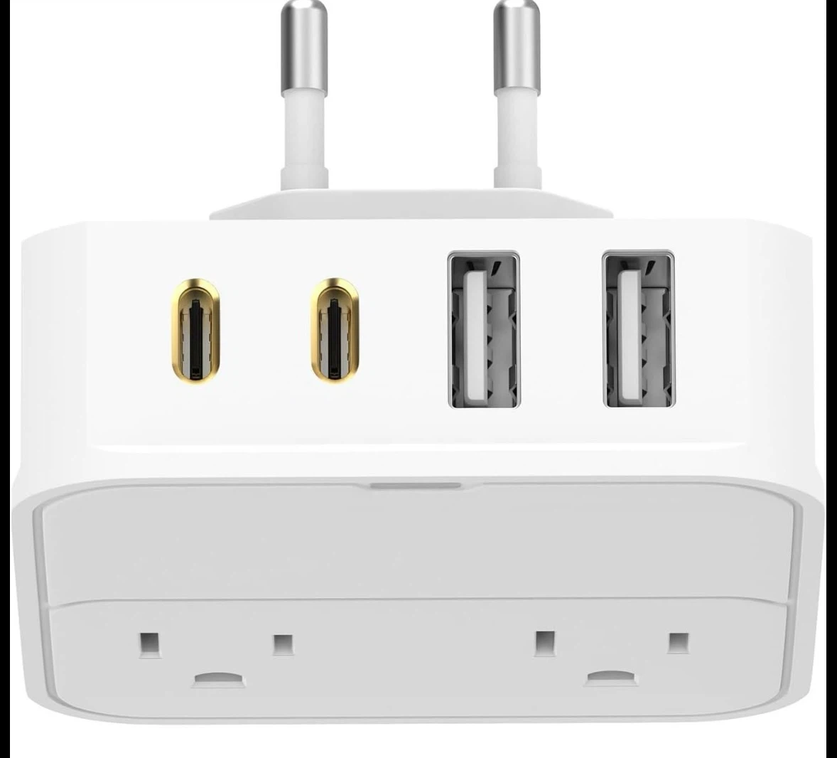 NEW Europe Travel Adaptor for Canadian devices