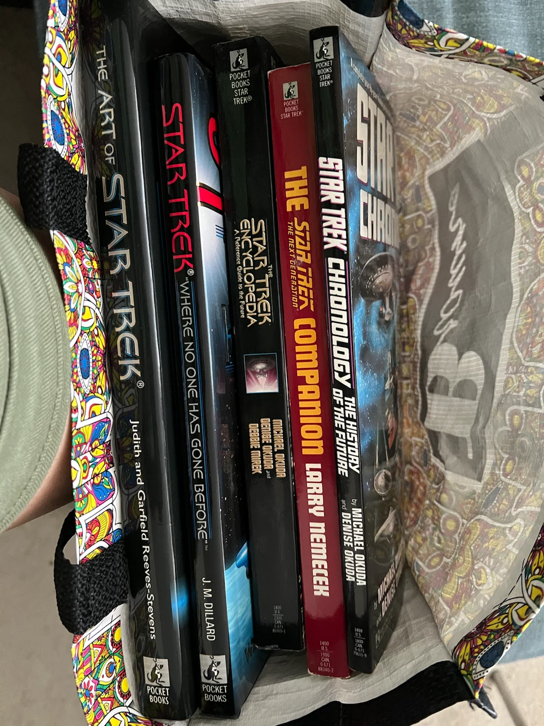 Set of 5 Star Trek Books - photo 2