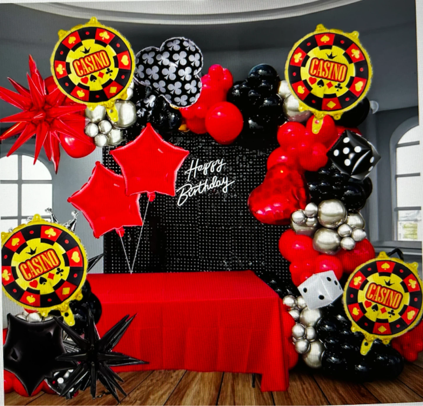 Casino Themed Balloon Set - photo 4