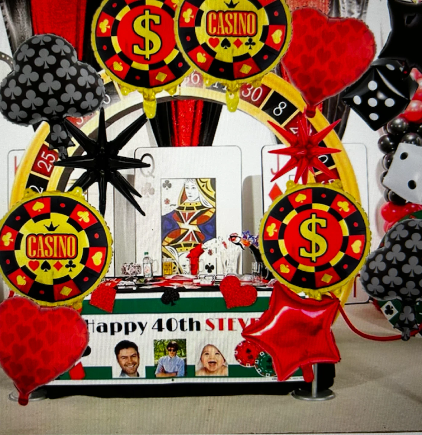 Casino Themed Balloon Set - photo 5