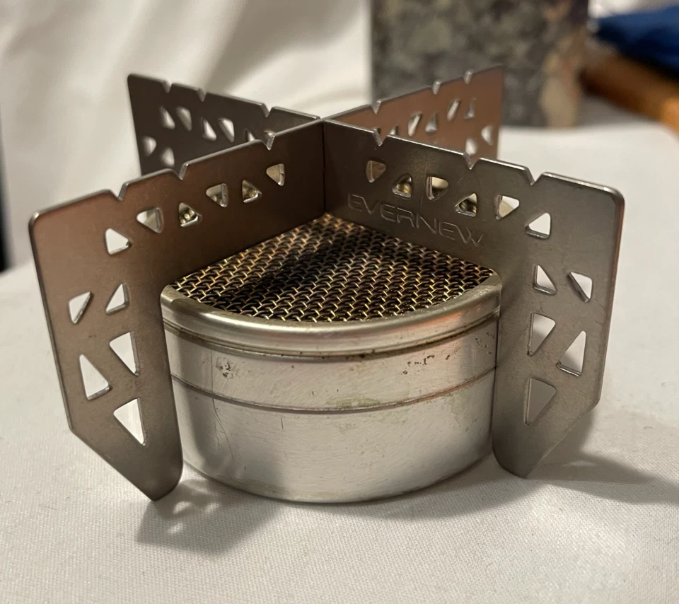 Evernew Titanium Cross Stand Trivet for Alcohol Burner, New - photo 3