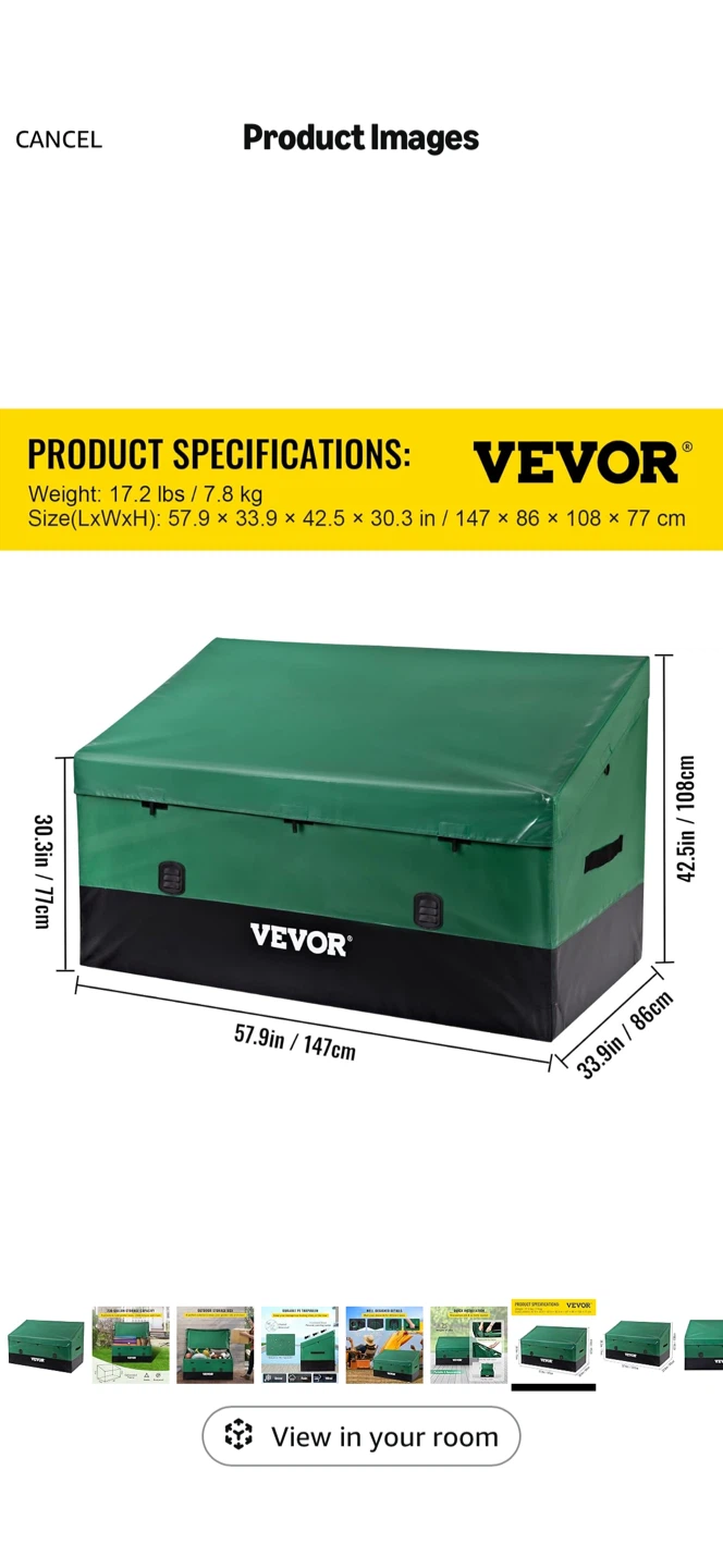 Outdoor Storage Box / Deck Box
