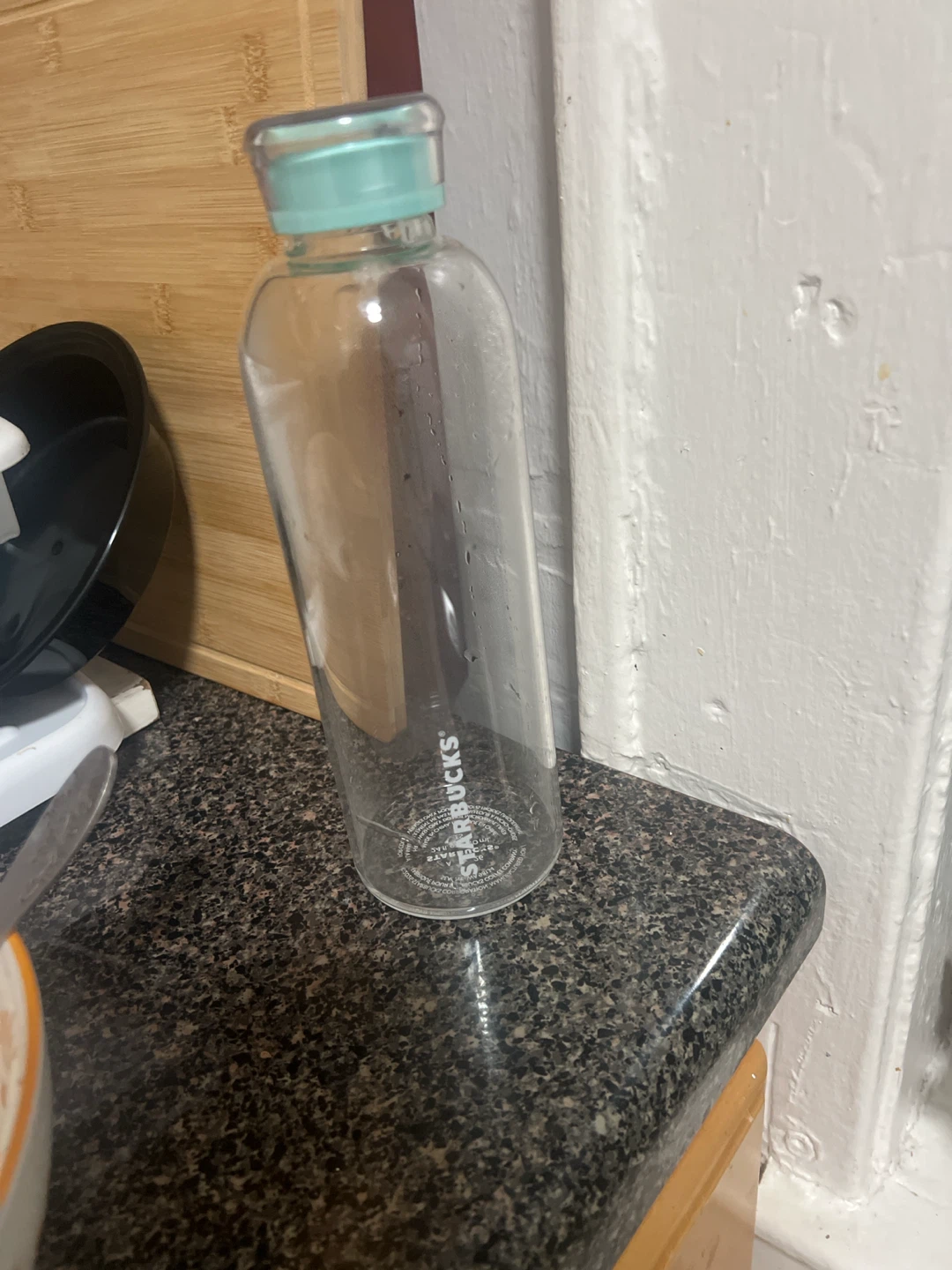 Starbucks Glass Water Bottle
